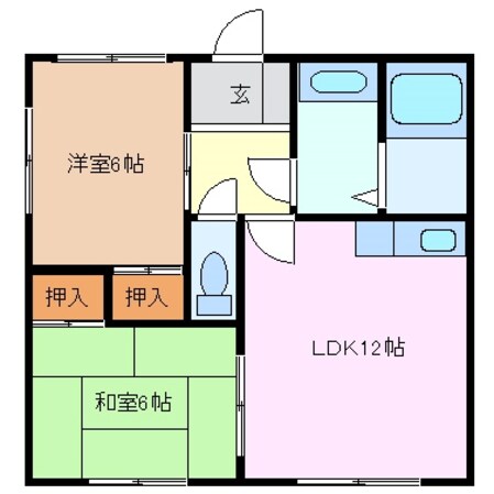 江戸橋駅 徒歩25分 2階の物件間取画像